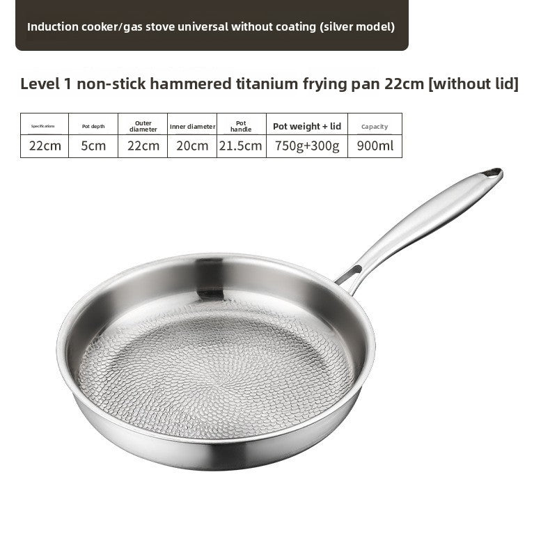 Titanium-Infused Non-Stick Frying Pan