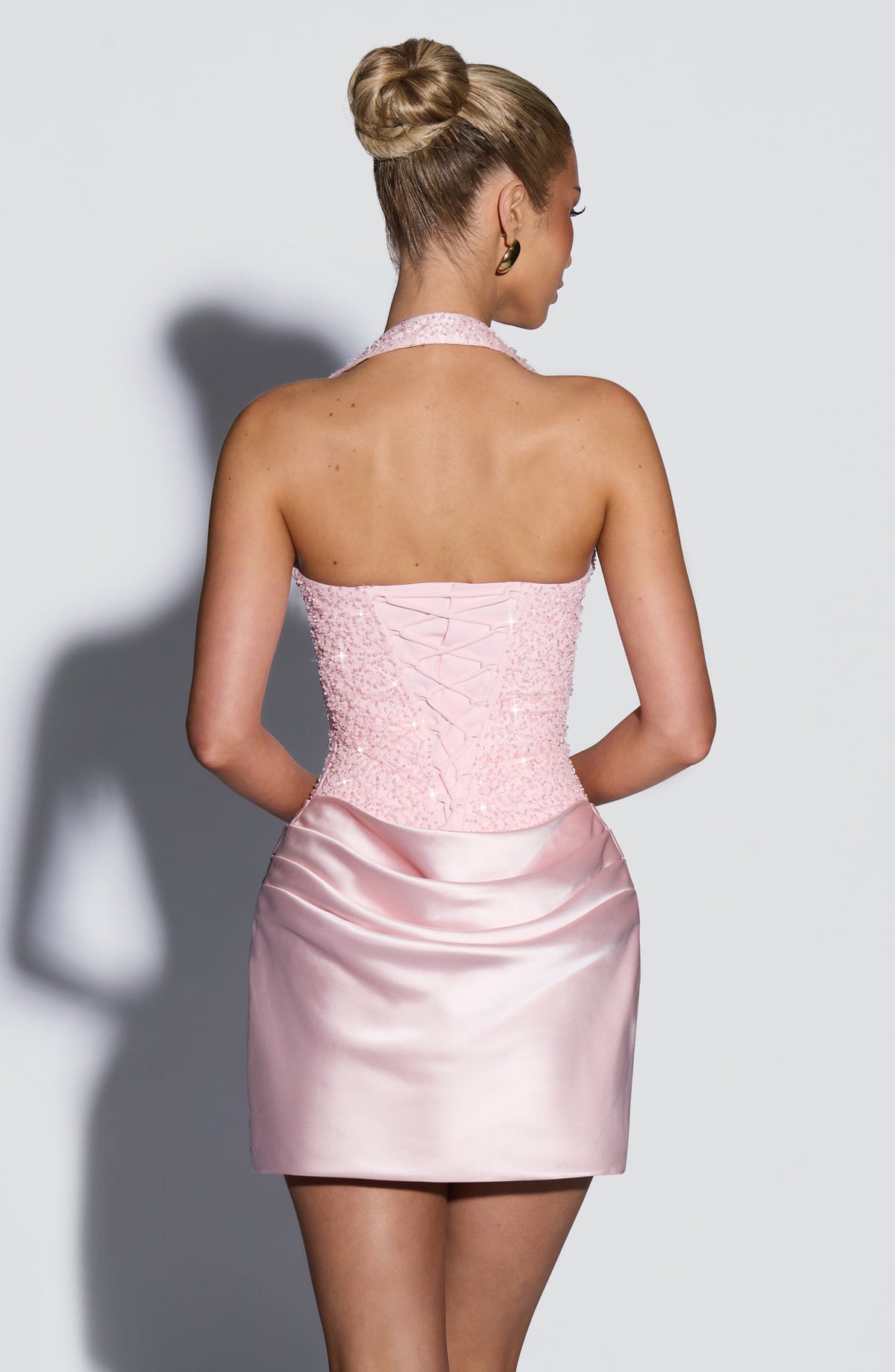 Women's Sequin Beaded Bodycon Dress