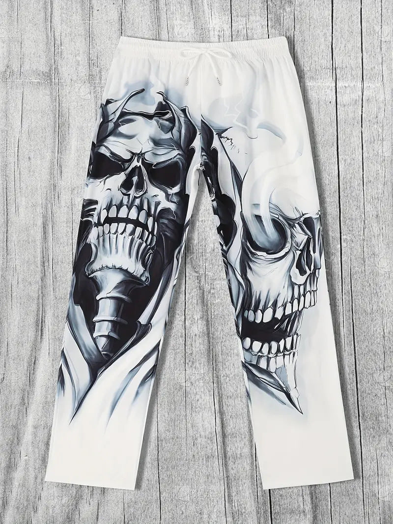 Unisex 3D Print Straight-Leg Pants