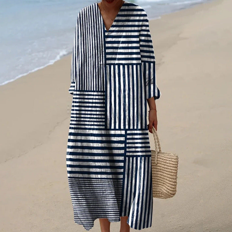 Women's Hooded Casual Loose Dress