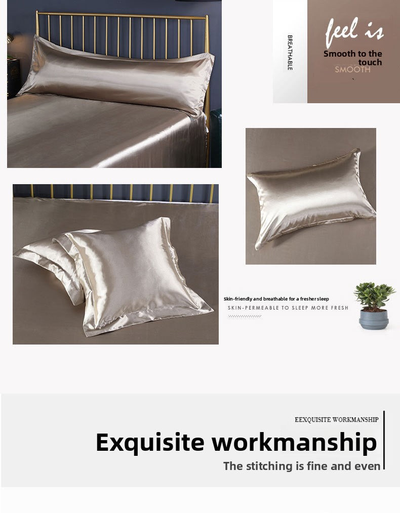 Reversible Satin Bedding Set