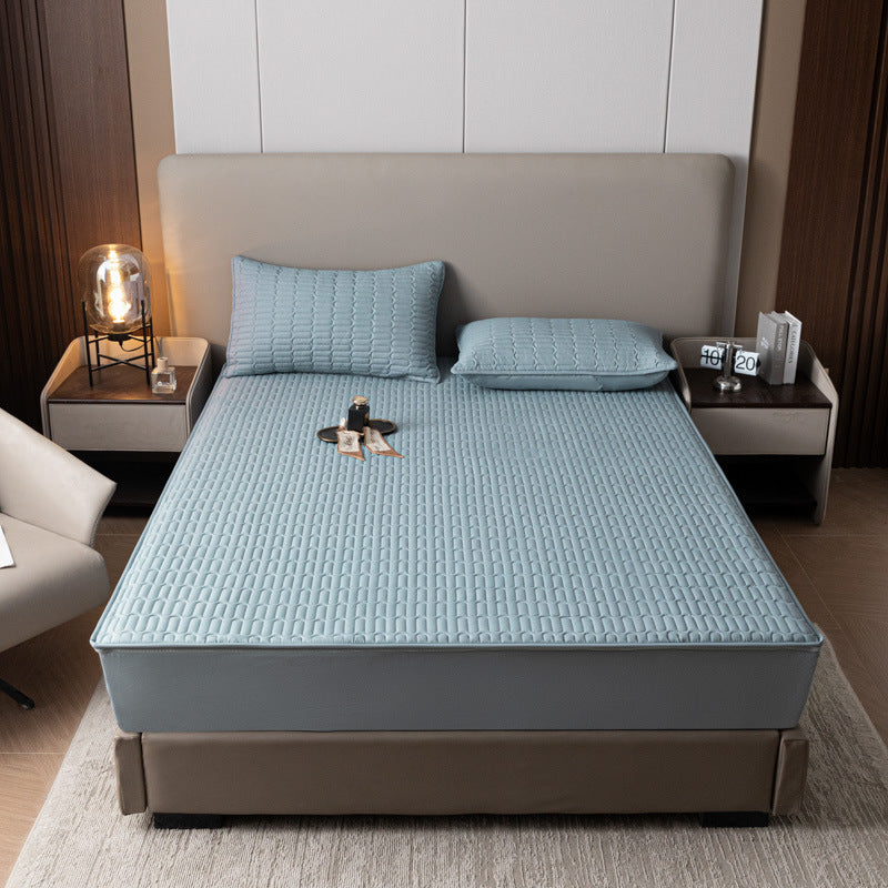 Six-Sided Waterproof Fitted Mattress Cover