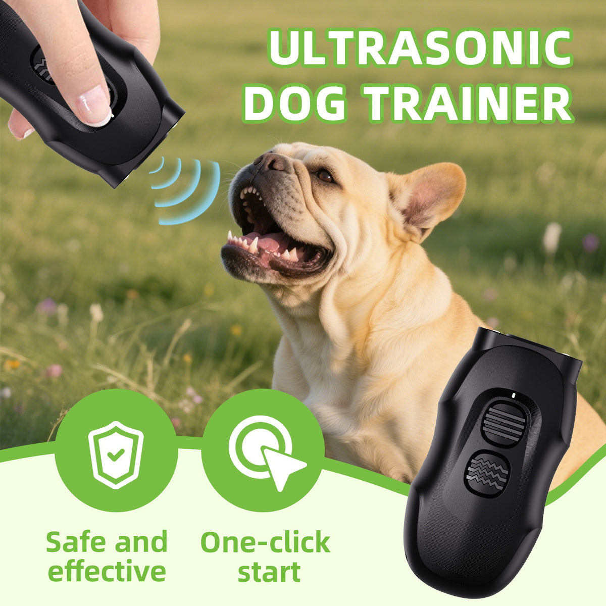 Ultrasonic Dog Repeller and Training Device