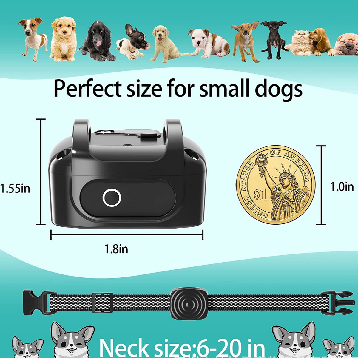 Rechargeable Anti-Bark Training Device