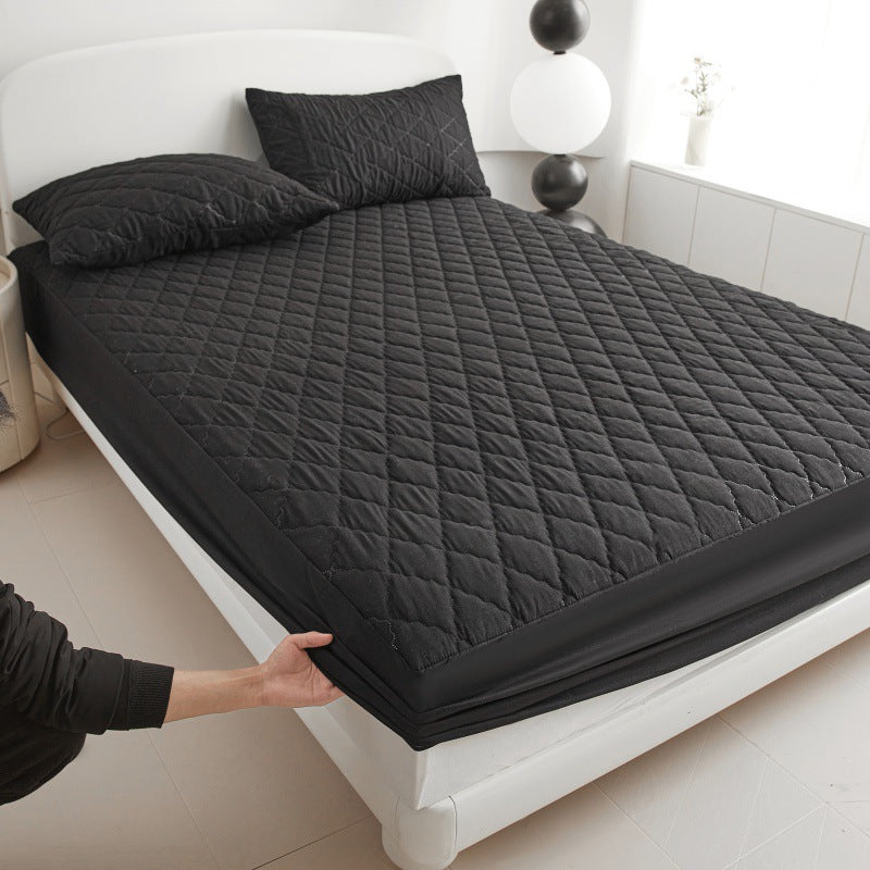 Waterproof Quilted Mattress Cover with Cotton Lining