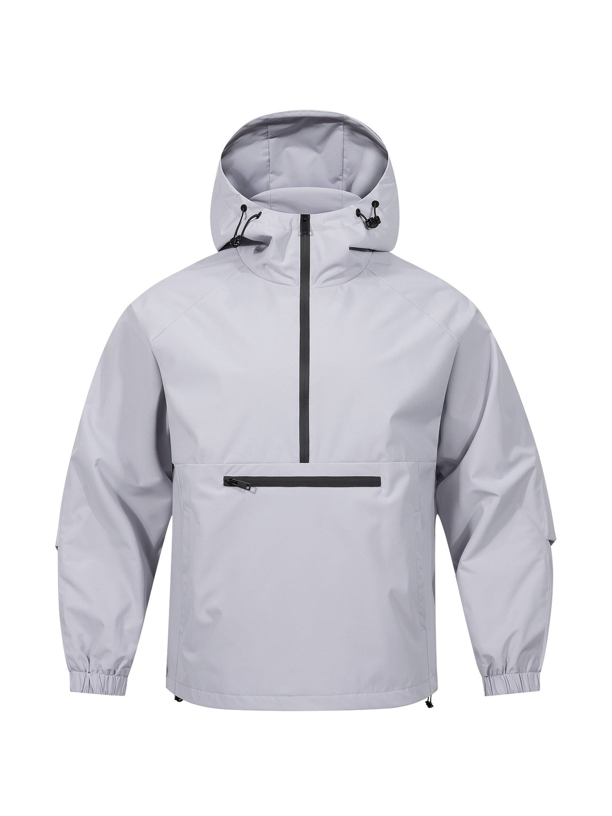Men's Hooded Zip-Front Jacket