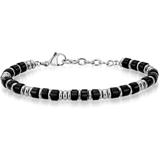 Natural Crystal Bead Bracelet for Men
