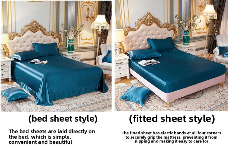 Reversible Satin Bedding Set