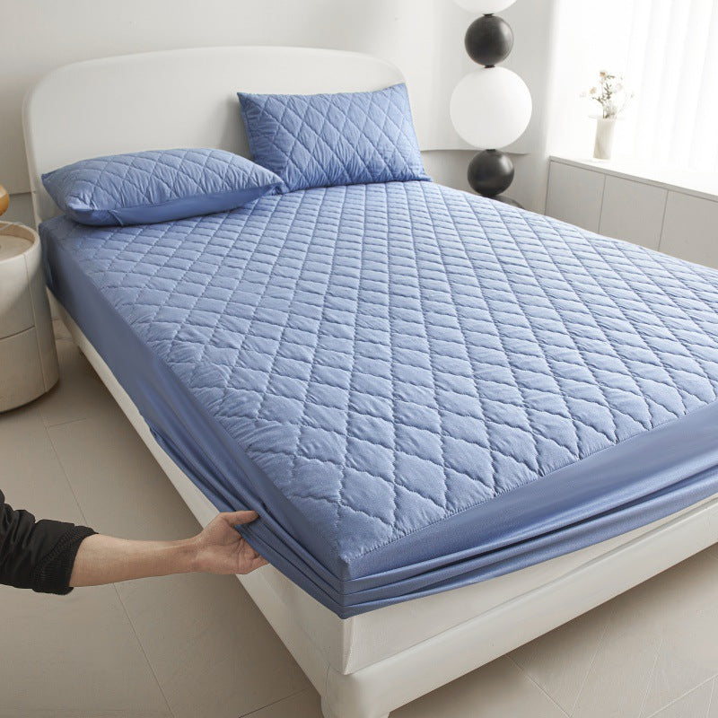 Waterproof Quilted Mattress Cover with Cotton Lining