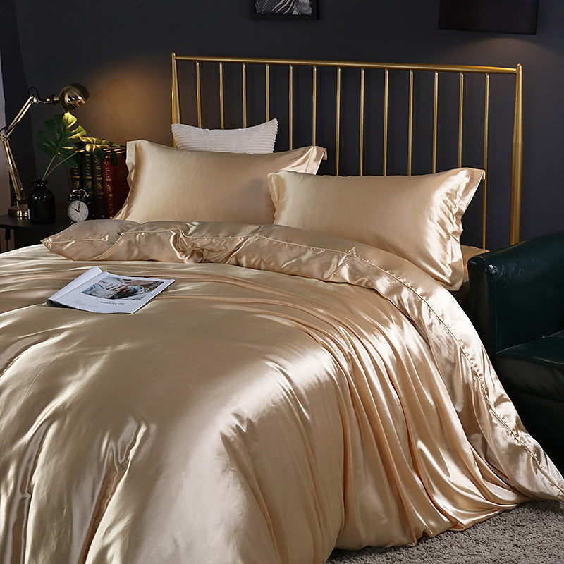 Reversible Satin Bedding Set