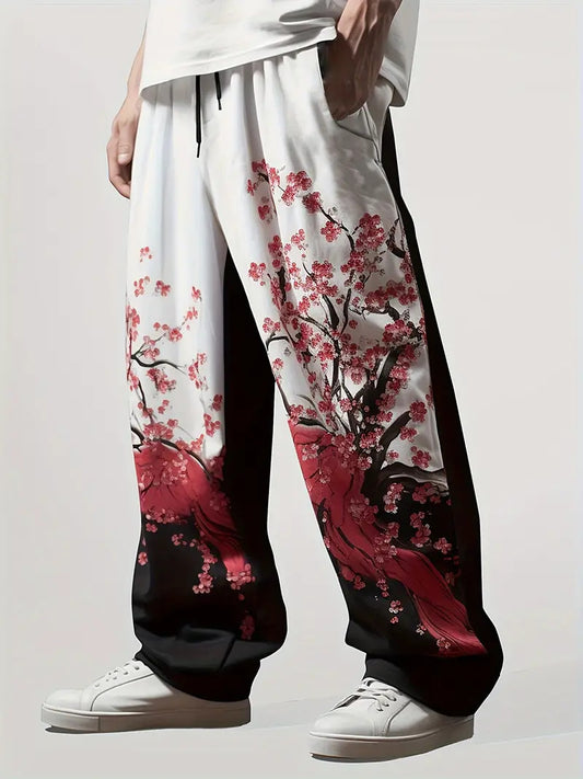 Unisex 3D Print Straight-Leg Pants
