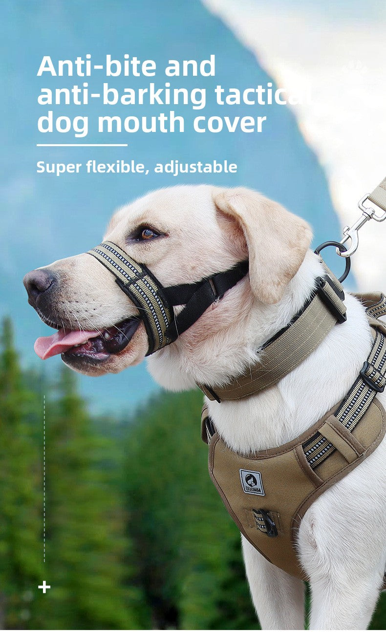 Adjustable Reflective Dog Muzzle