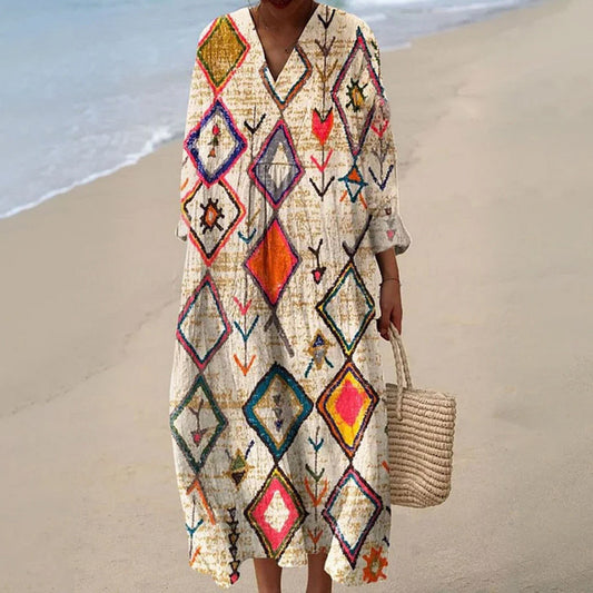 Women's Hooded Casual Loose Dress