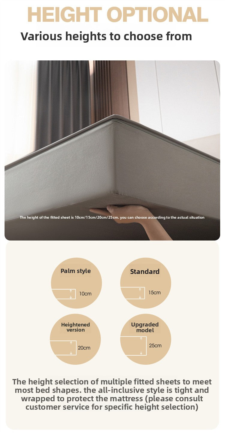 Six-Sided Waterproof Fitted Mattress Cover