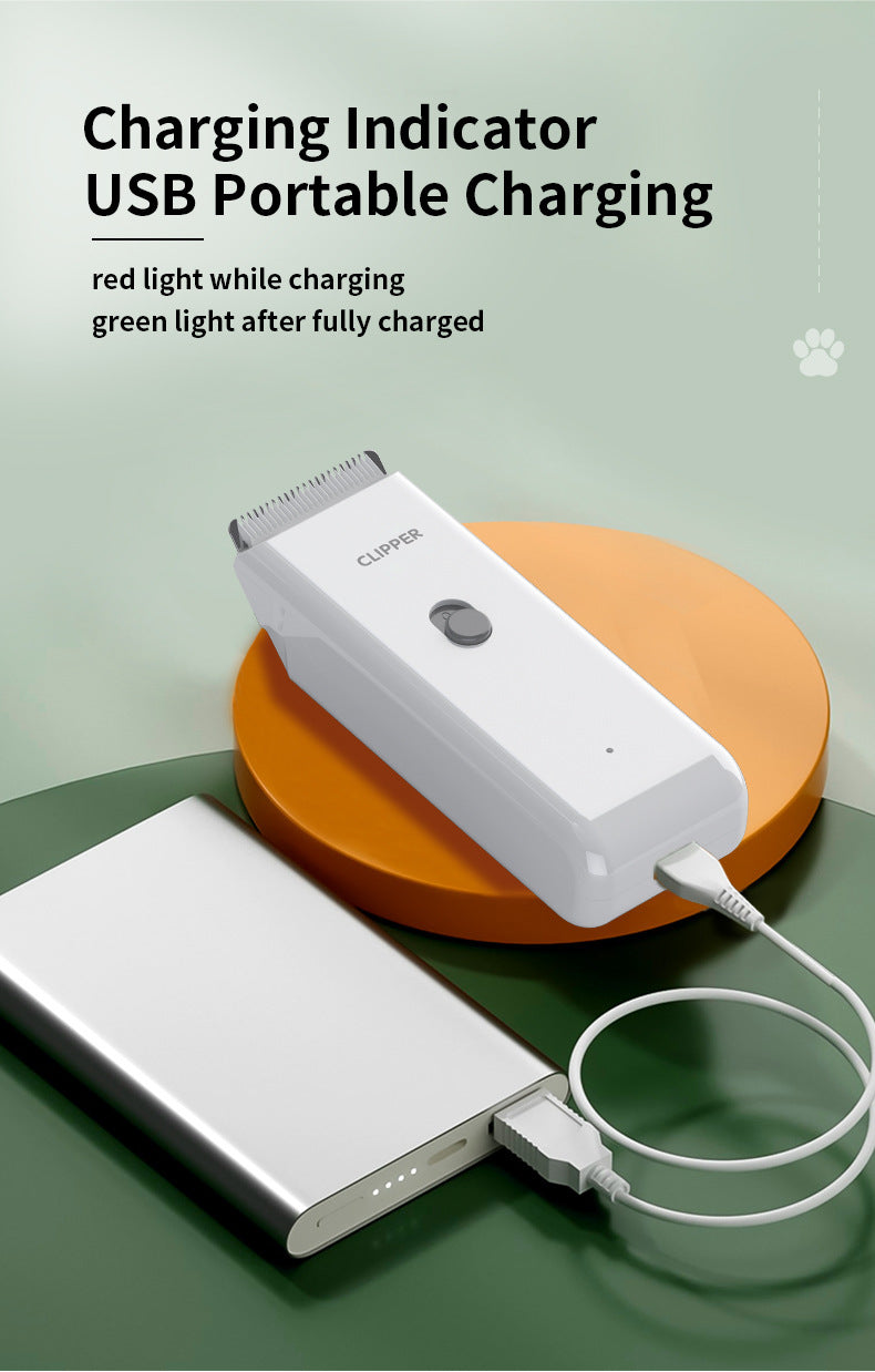 Rechargeable Waterproof Pet Hair Trimmer