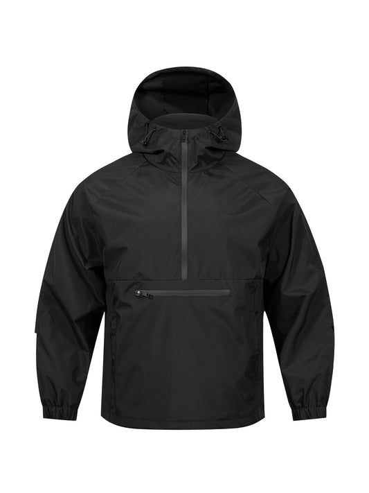 Men's Hooded Zip-Front Jacket
