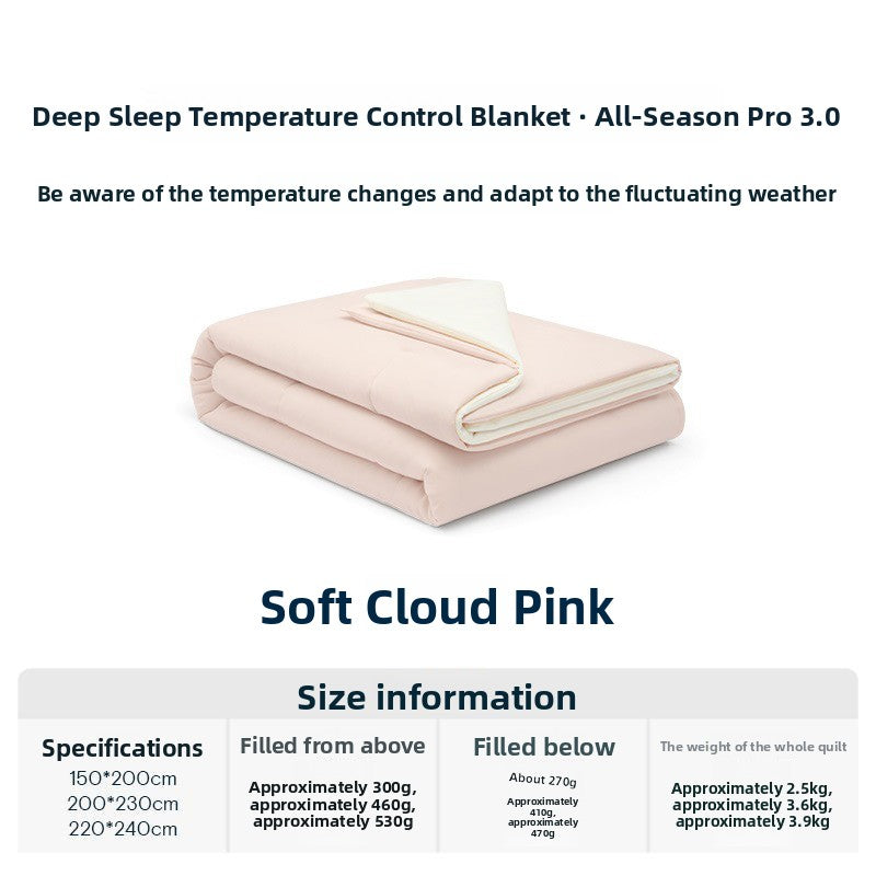 All-Season Temperature Regulating Quilt