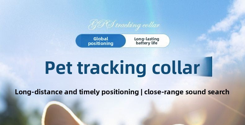 Pet GPS Tracker Collar for Cats and Dogs