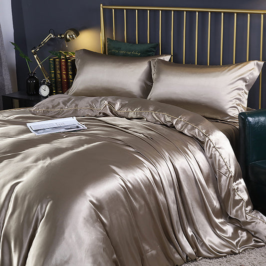 Reversible Satin Bedding Set