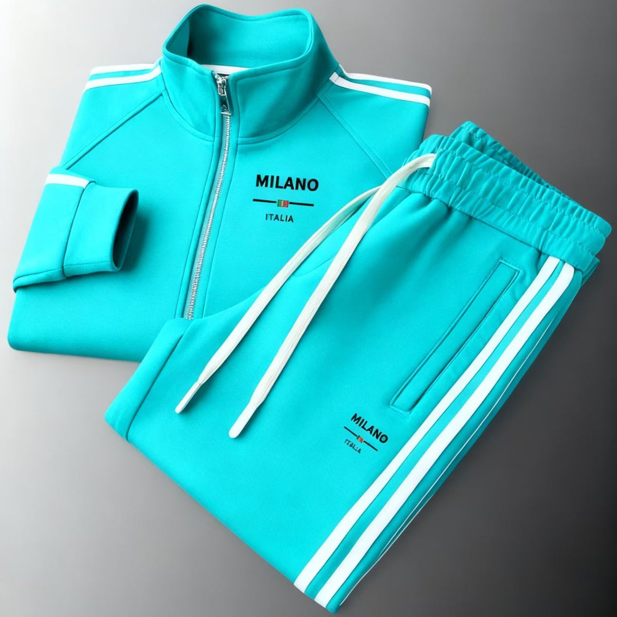 Milano Italy Zip-Up Tracksuit