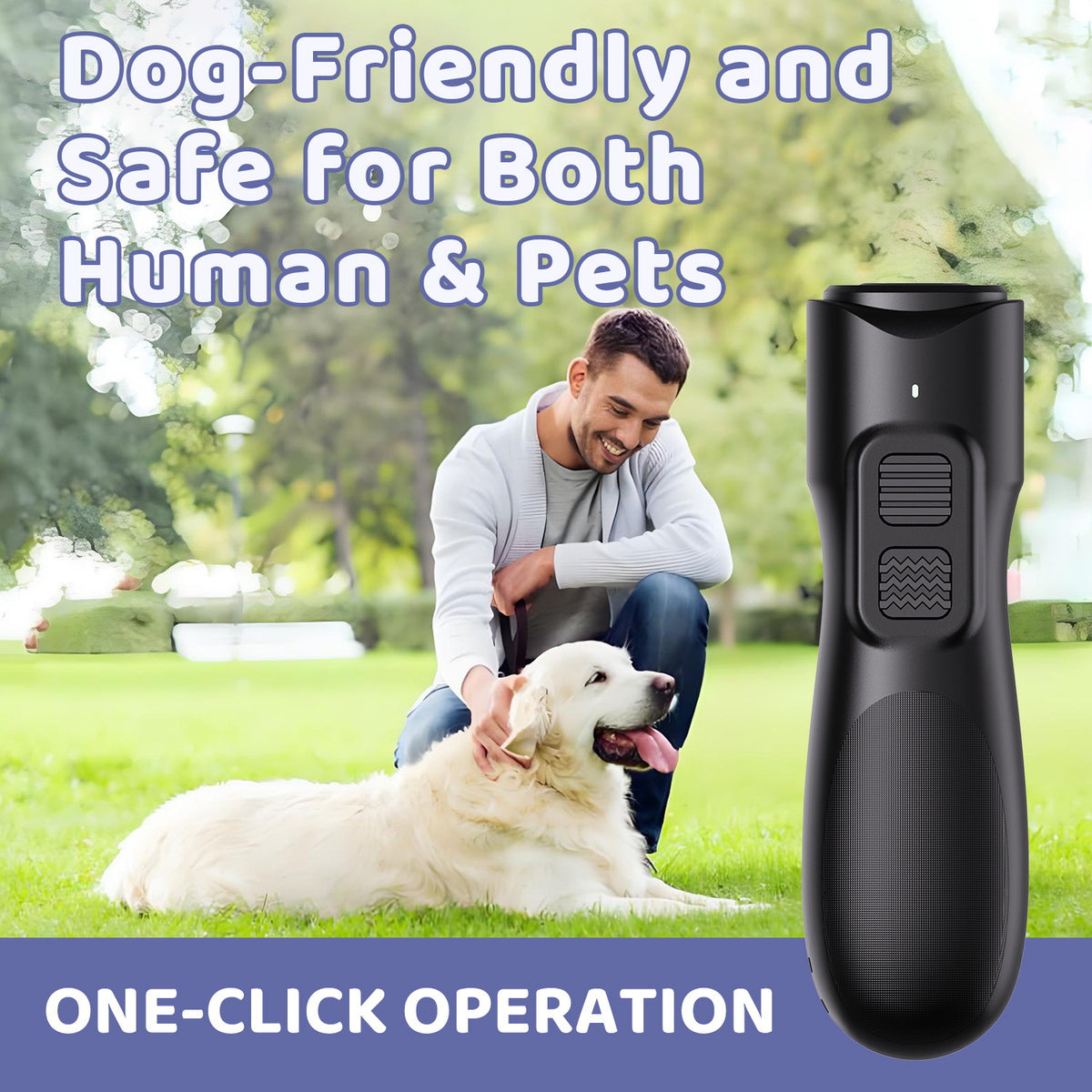 Ultrasonic Dog Repeller and Training Device