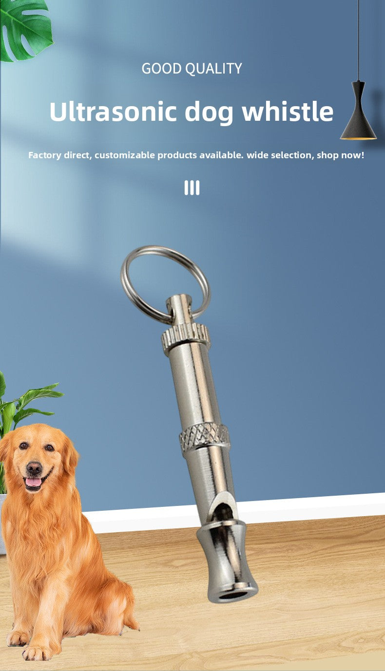 Metal Ultrasonic Dog Training Whistle