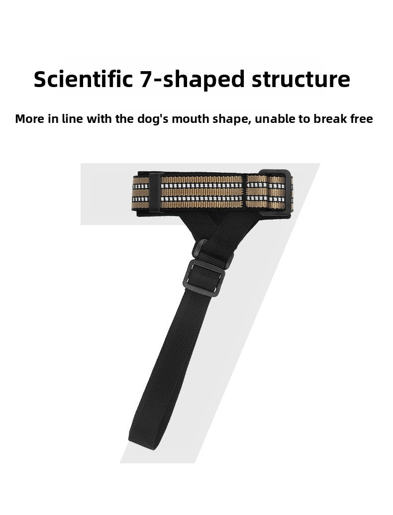 Adjustable Reflective Dog Muzzle