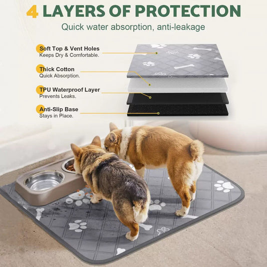 Washable Absorbent Pet Training Mat