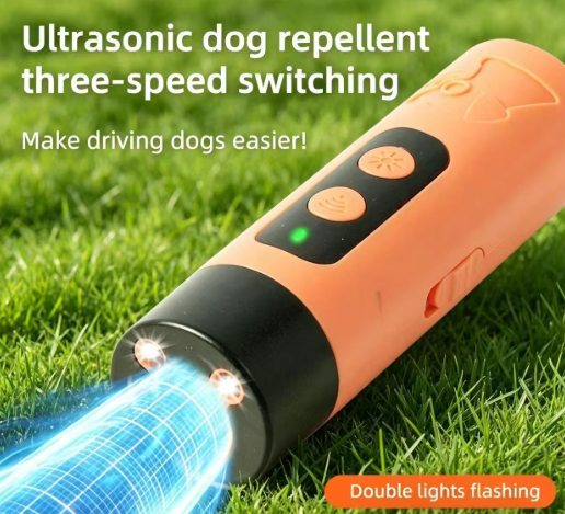 Handheld Ultrasonic Dog Repellent Device