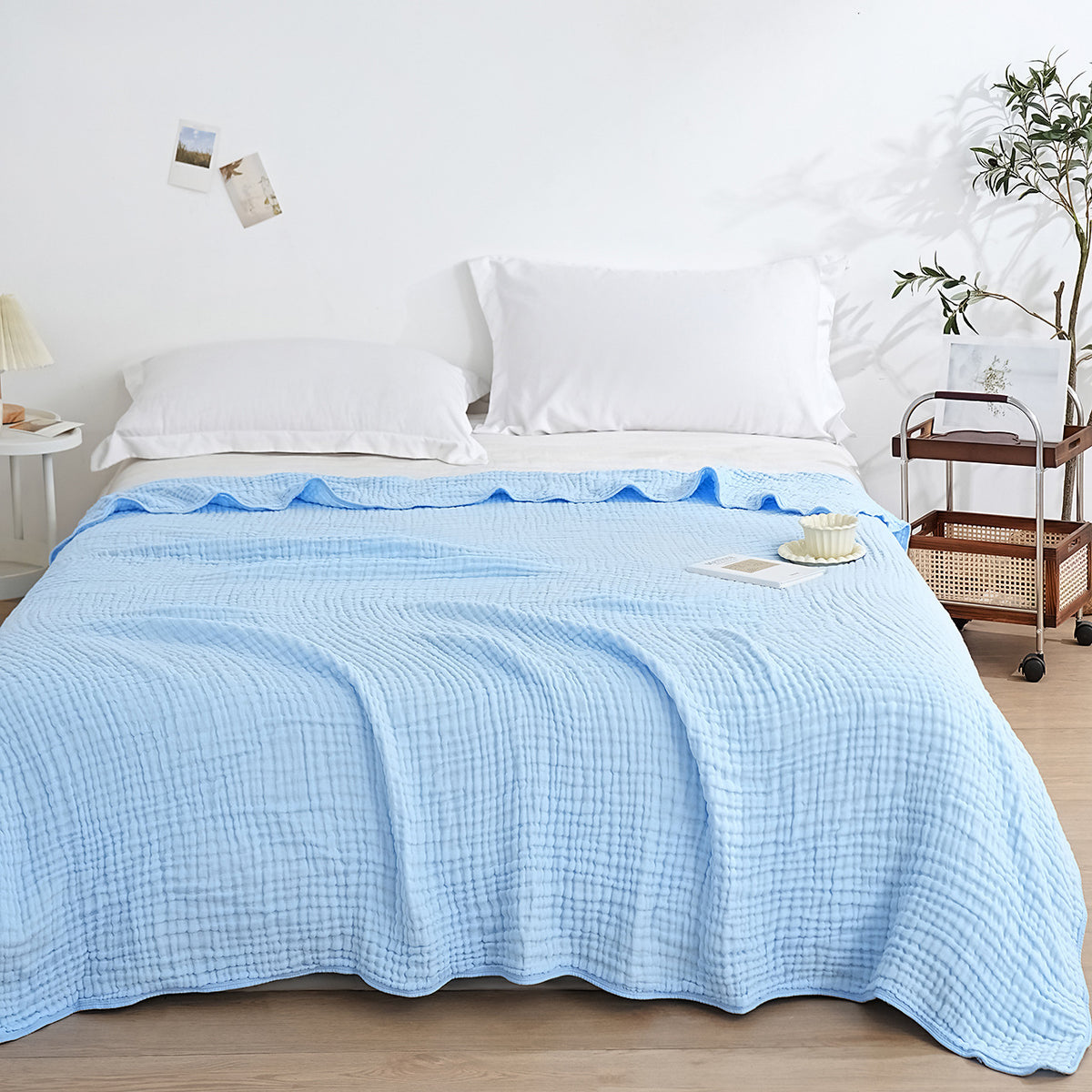 6-Layer Cotton Gauze Cooling Blanket