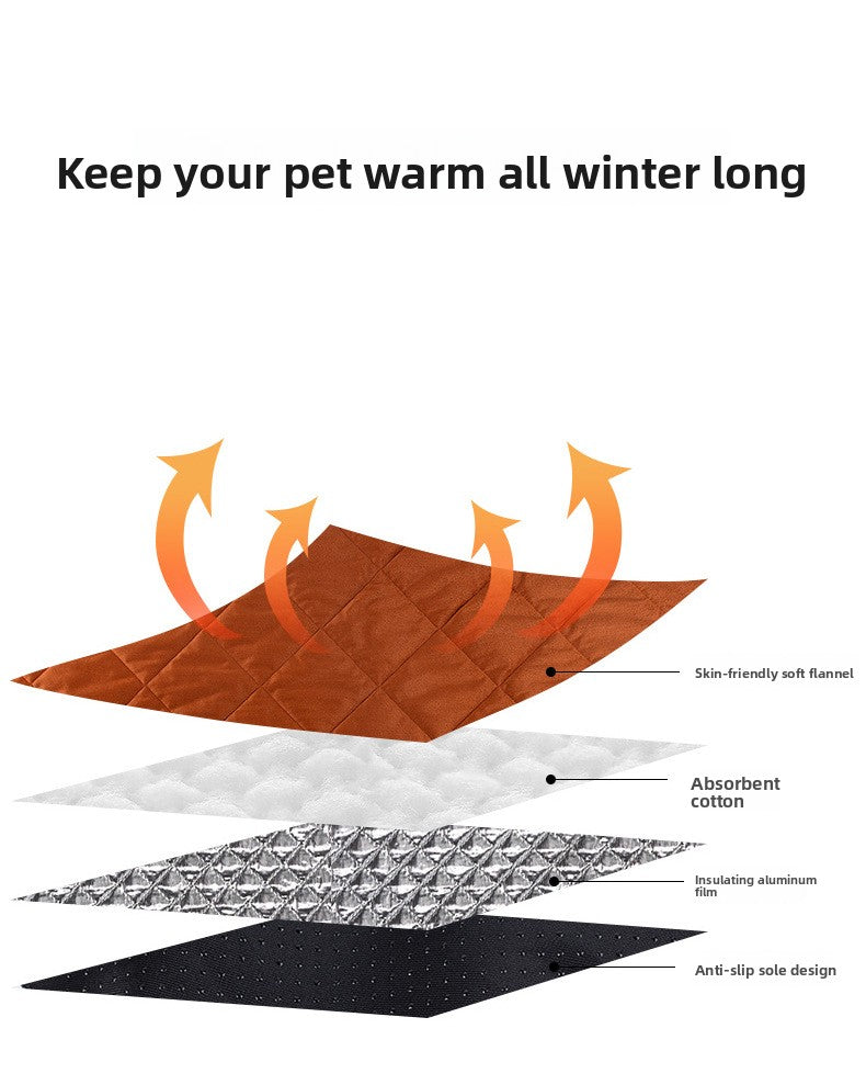 Insulated Winter Pet Mat