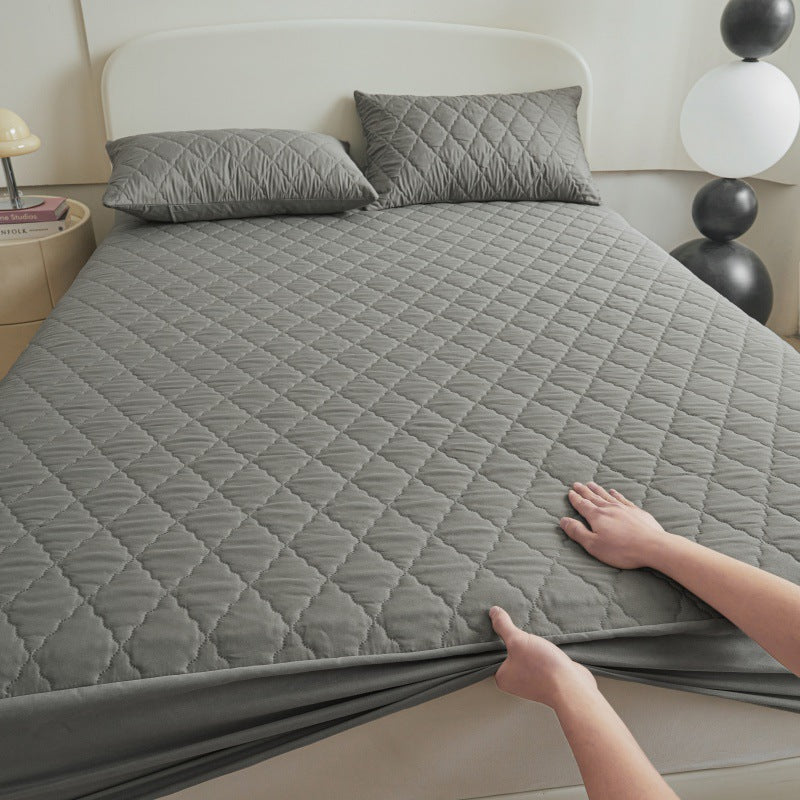 Waterproof Quilted Mattress Cover with Cotton Lining