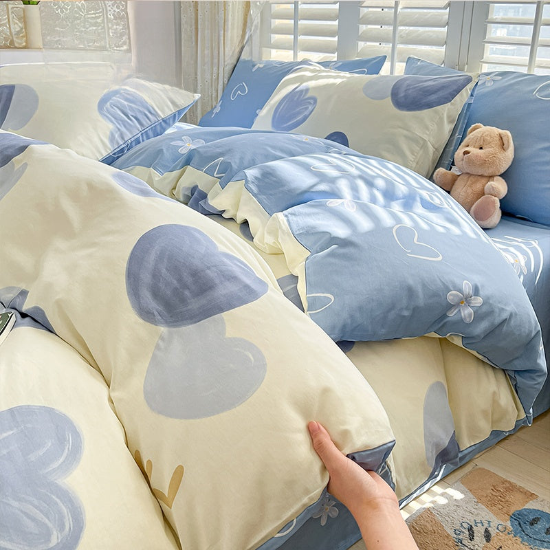 Pure Cotton Floral Bedding Set