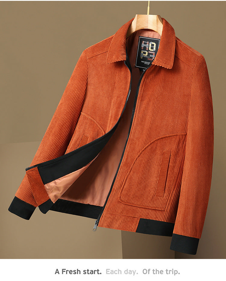 Men's Oversized Corduroy Jacket