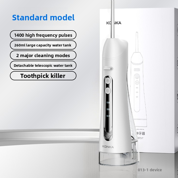 Cordless Water Flosser with 4 Nozzles