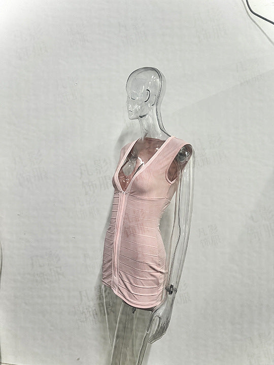 Women's Slim-Fit Bandage Party Dress