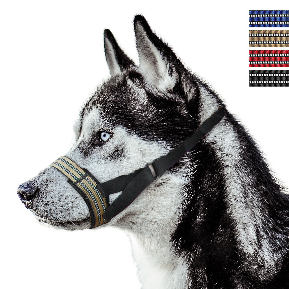 Adjustable Reflective Dog Muzzle
