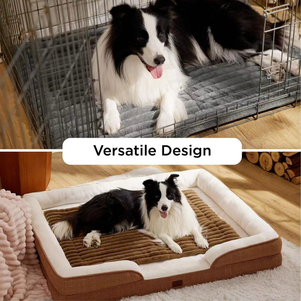 Plush Rabbit Fur Pet Cushion