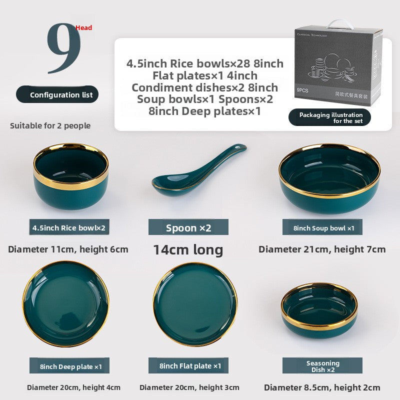 Nordic Ceramic Dinnerware