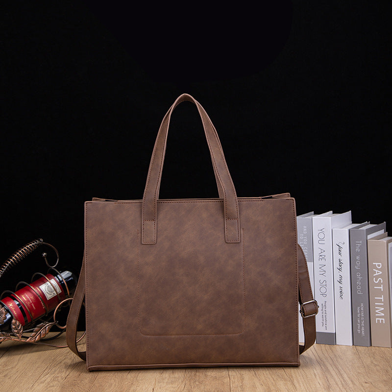 Men's Tote and Crossbody Laptop Bag