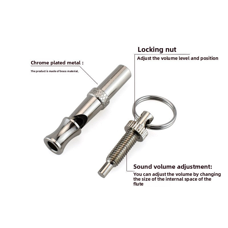 Metal Ultrasonic Dog Training Whistle