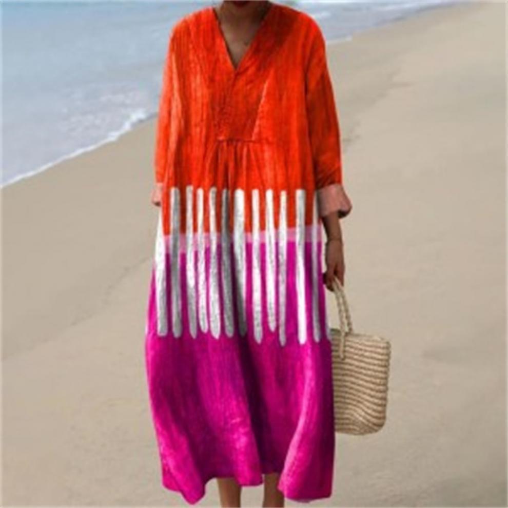 Women's Hooded Casual Loose Dress