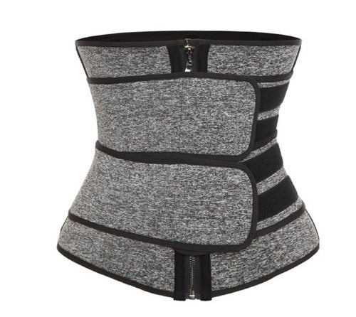 Adjustable Waist Support Compression Belt in Gray Dual-Belt Ver2.0