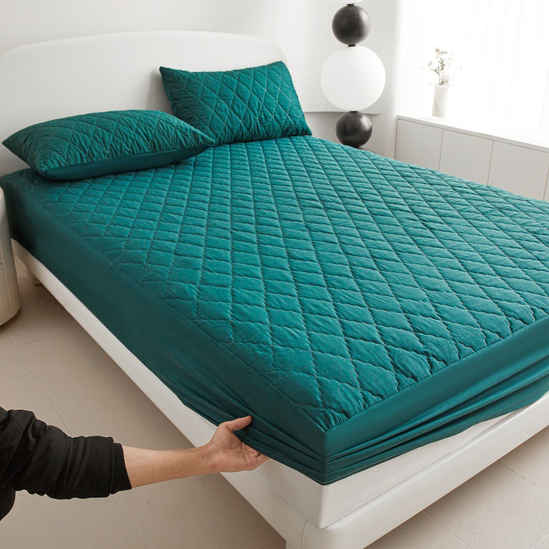 Waterproof Quilted Mattress Cover with Cotton Lining