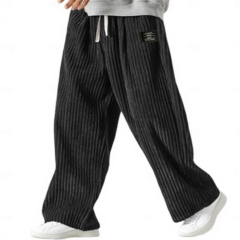 Men's Corduroy Drawstring Pants
