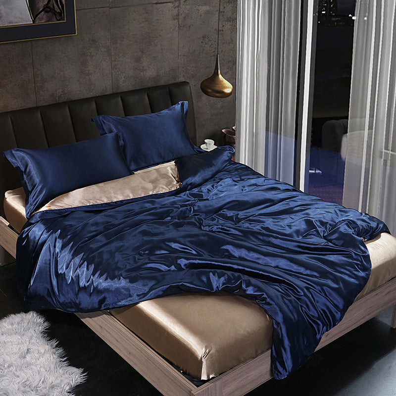 Reversible Satin Bedding Set