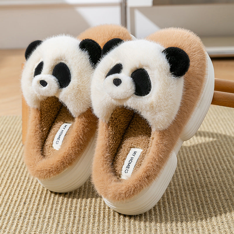 Cartoon Plush House Slippers