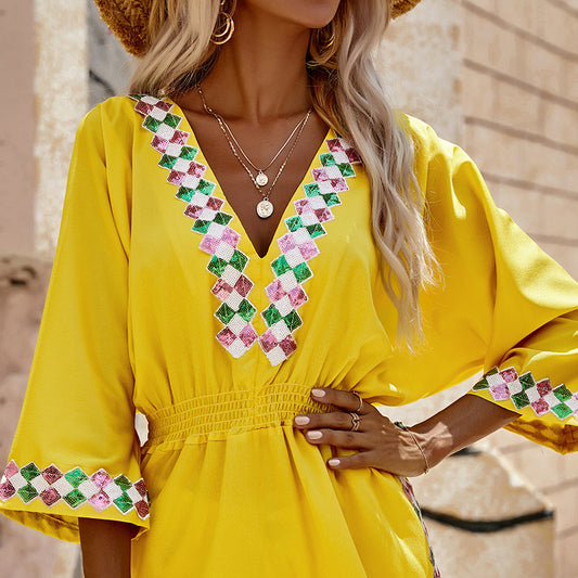Women's Sun Protection Beach Dress
