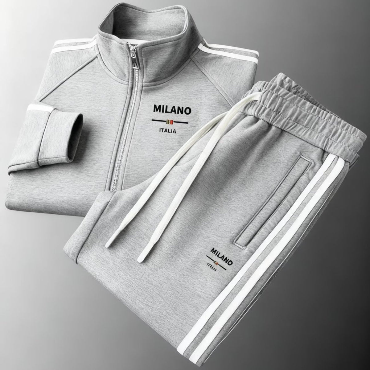 Milano Italy Zip-Up Tracksuit