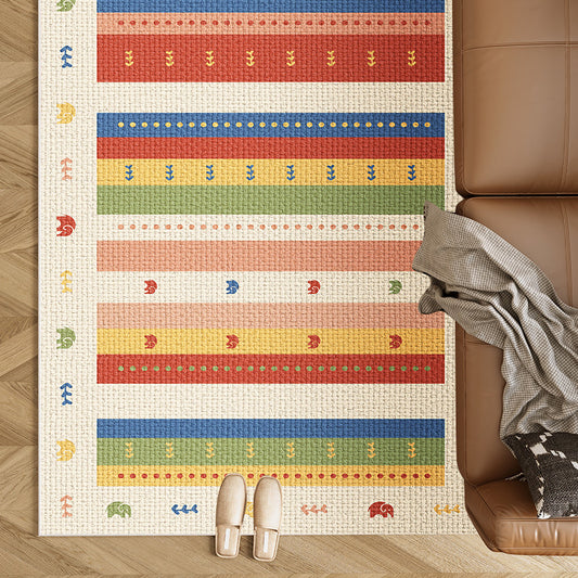 Printed Bohemian Area Rug